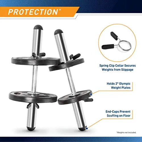 Marcy Curl Bar & Dumbbell Handle Set Review image 6