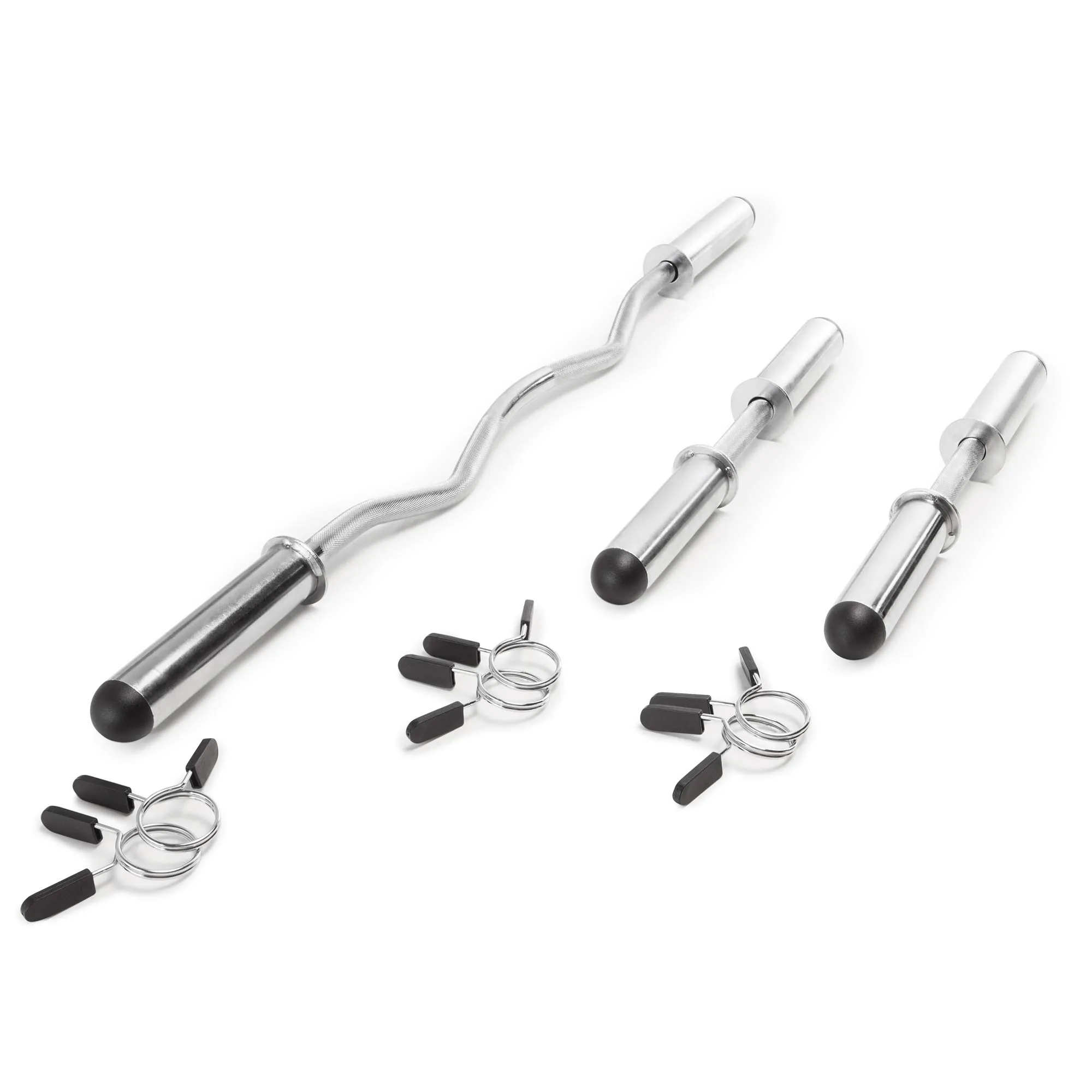 Marcy Curl Bar & Dumbbell Handle Set Review image 8