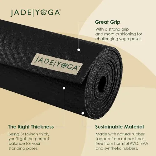 JadeYoga Harmony Yoga Mat Review: Non-Slip Yoga Mat image 3