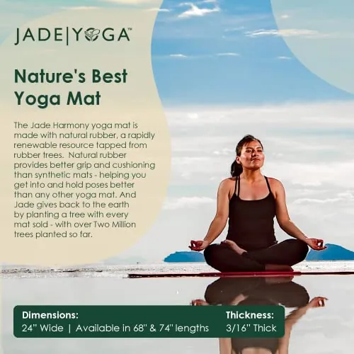 JadeYoga Harmony Yoga Mat Review: Non-Slip Yoga Mat image 4