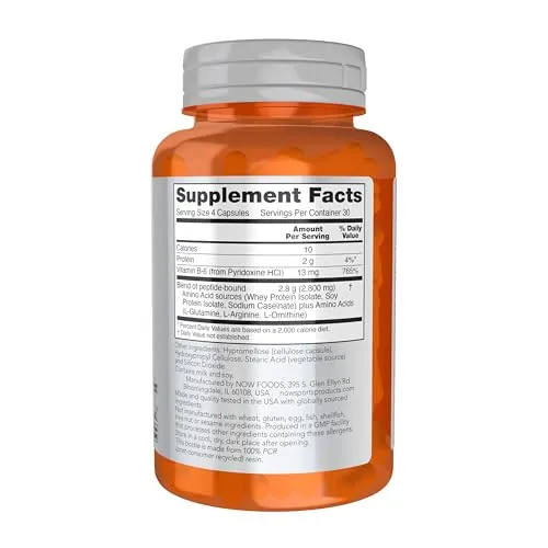 NOW Sports Amino Complete Review: Amino Acid Capsules image 2