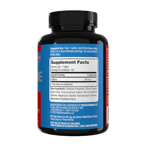 ProLab Caffeine Tablets Review: 200mg Energy Supplement image 5
