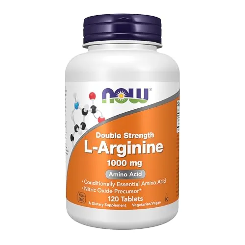 NOW Foods L-Arginine 1000 mg Review: Amino Acid...
