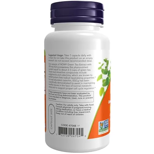 NOW Foods EGCg Green Tea Extract 400 mg Review image 3