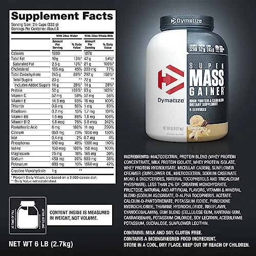 Dymatize Super Mass Gainer Review: Weight Gainer Analysis image 6