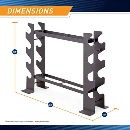 Marcy DBR-56 Review: Compact Dumbbell Rack Analysis image 2