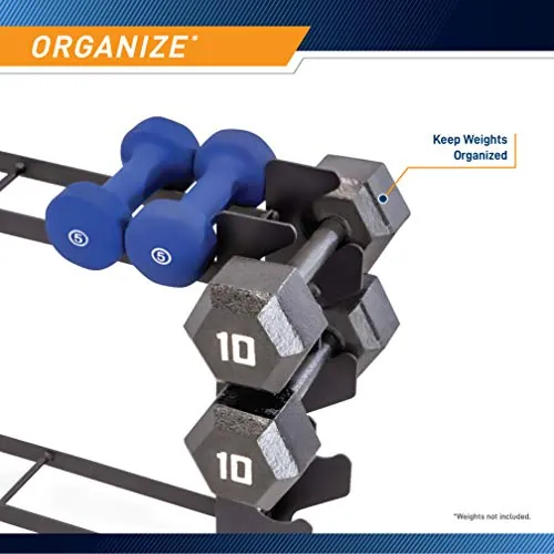 Marcy DBR-56 Review: Compact Dumbbell Rack Analysis image 5