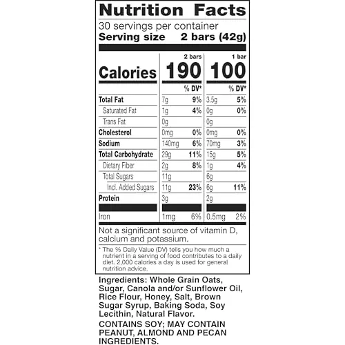 Nature Valley Crunchy Oats 'n Honey Granola Bars Review image 2