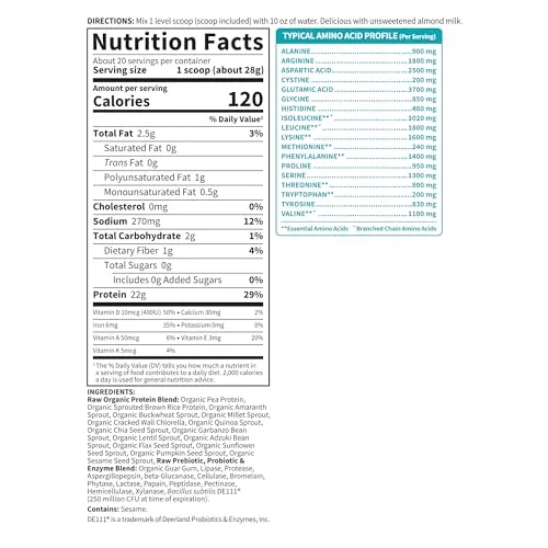 Garden of Life Organic Vegan Protein Powder Review image 5