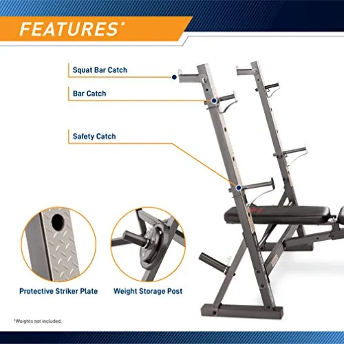 Marcy Olympic Workout Bench MD857 Review image 3
