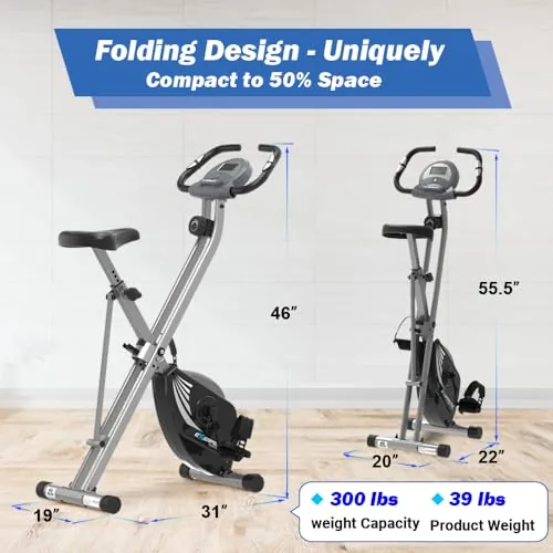 Exerpeutic Foldable Exercise Bike Review image 5