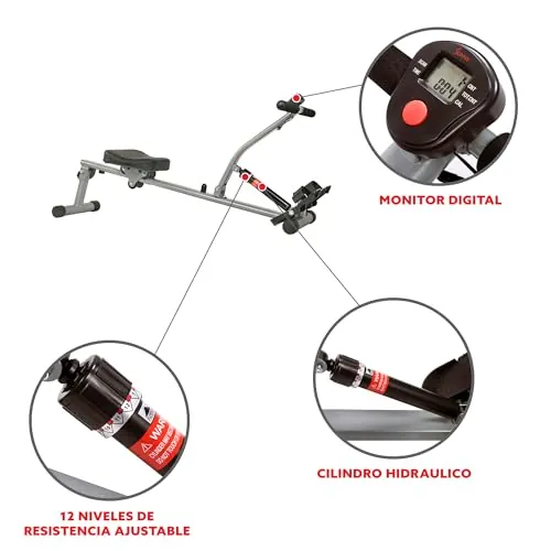 Sunny SF-RW1205 Review: Compact Hydraulic Rowing Machine image 5