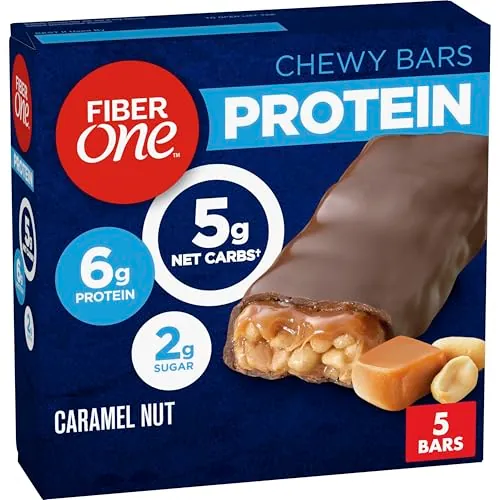 Fiber One Caramel Nut Protein Bars Review