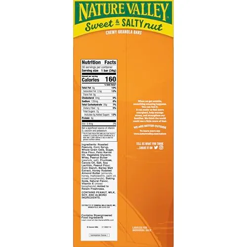 Nature Valley Sweet and Salty Peanut Granola Bars Review image 2