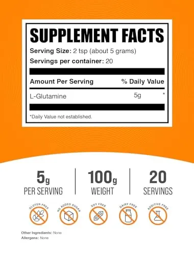 BulkSupplements L-Glutamine Powder Review image 2