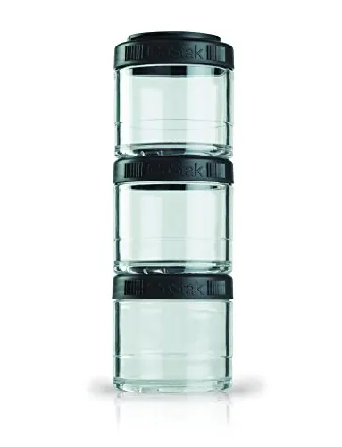 BlenderBottle GoStak 100cc 3Pak Review: Supplement Storage image 2