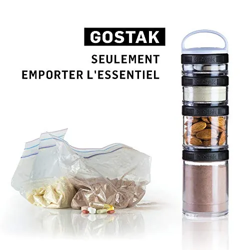 BlenderBottle GoStak 100cc 3Pak Review: Supplement Storage image 4