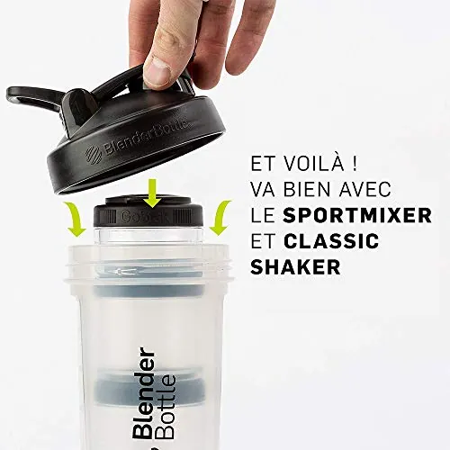 BlenderBottle GoStak 100cc 3Pak Review: Supplement Storage image 5