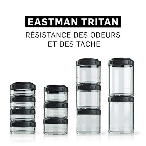 BlenderBottle GoStak 100cc 3Pak Review: Supplement Storage image 6