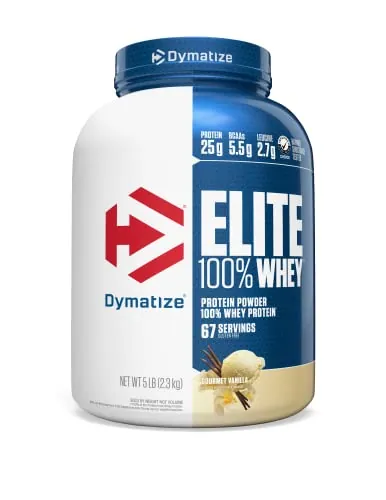 Dymatize Elite 100% Whey Review: Vanilla Protein Powder