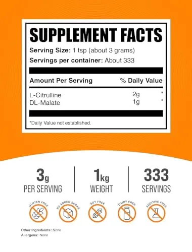 BulkSupplements L-Citrulline Malate Review image 2