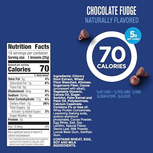 Fiber One 70 Calorie Brownies Review: High-Fiber Snack Bar image 2