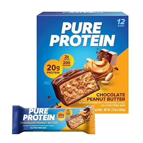 Pure Protein Chocolate Peanut Butter Protein Bars Review