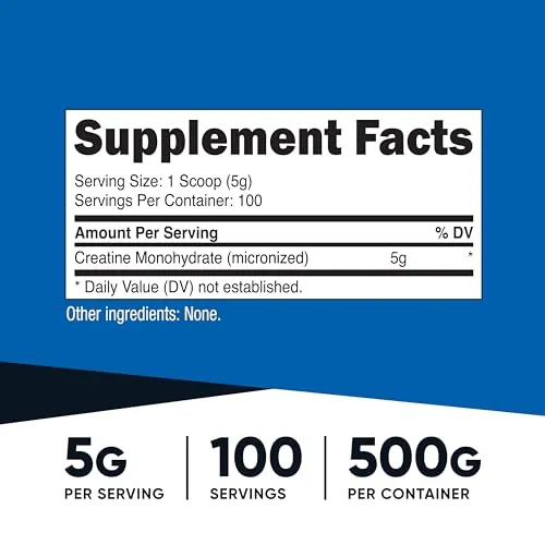 Nutricost Creatine Monohydrate 500g Review image 2