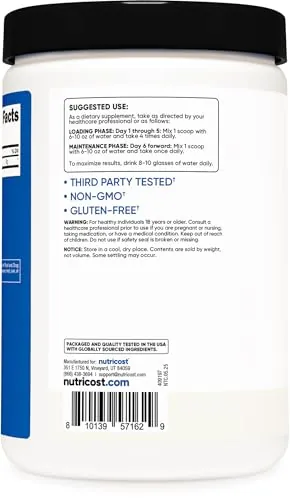 Nutricost Creatine Monohydrate 500g Review image 4