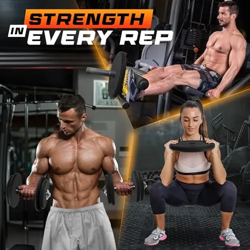 Yes4All Standard Weight Plates Review: 1-Inch Cast Iron image 4