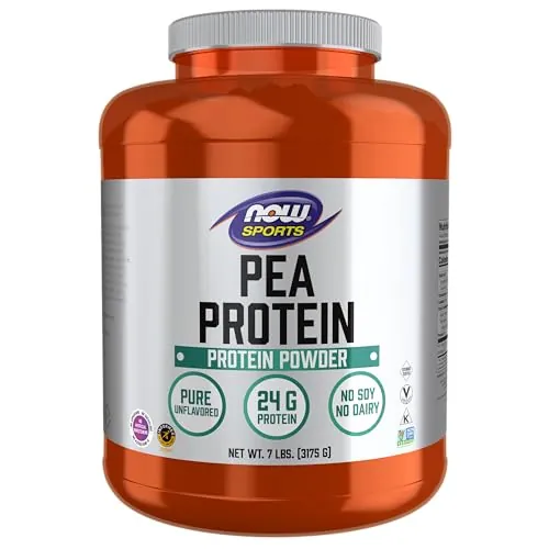 NOW Foods Pea Protein Review: Unflavored Vegan...