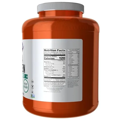 NOW Foods Pea Protein Review: Unflavored Vegan Protein image 2