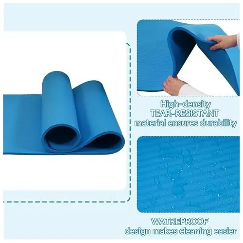 Fitvids Yoga Mat Review: Extra Thick Exercise Mat image 3