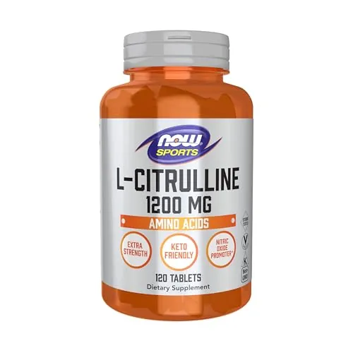 NOW Foods L-Citrulline Review: 1,200 mg Tablets