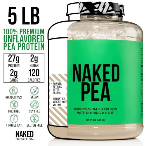NAKED Pea Review: Unflavored Vegan Pea Protein Powder image 3