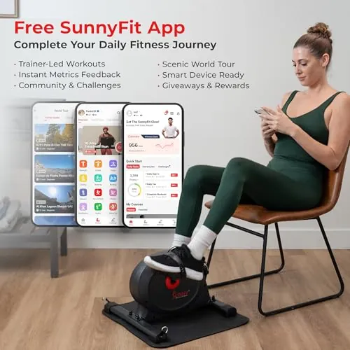 Sunny Health & Fitness Under-Desk Bike Exerciser Review image 3