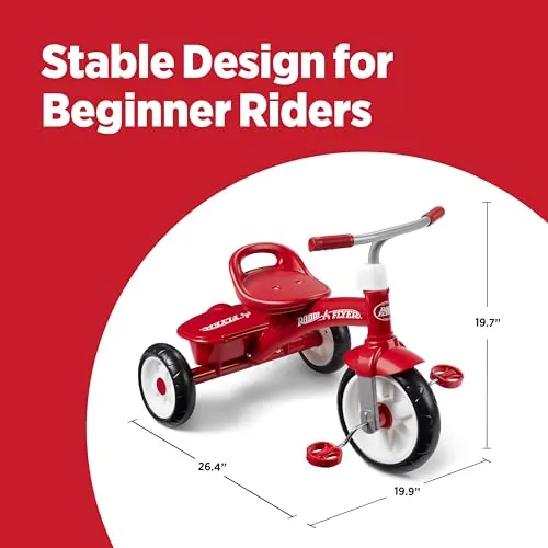 Radio Flyer Red Rider Trike Review: Toddler Tricycle image 3
