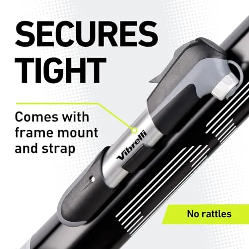 Vibrelli Mini Bike Pump Review: Portable Bicycle Pump image 3