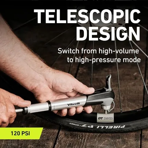 Vibrelli Mini Bike Pump Review: Portable Bicycle Pump image 5