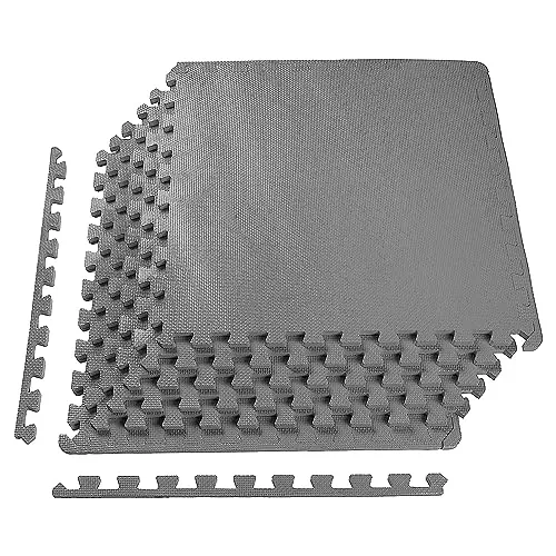 BalanceFrom Puzzle Exercise Mat Review: EVA Home Gym Tiles image 2