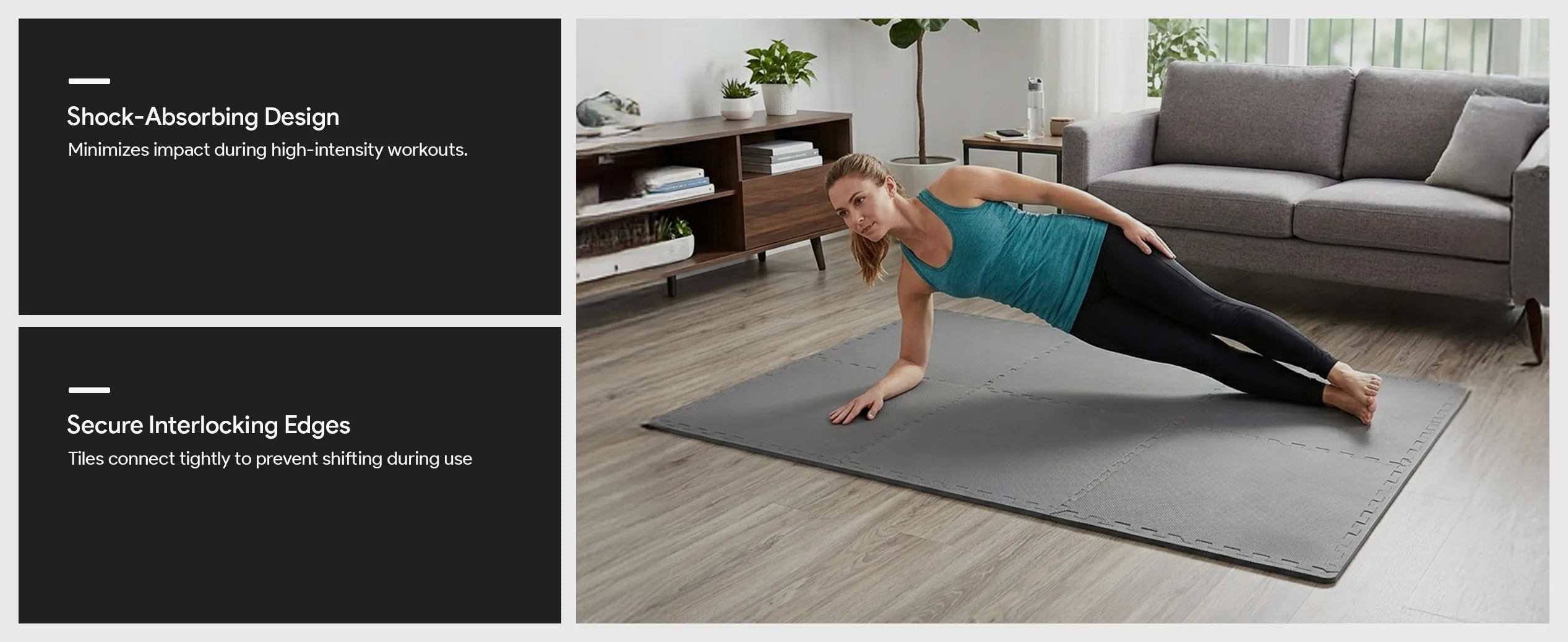 BalanceFrom Puzzle Exercise Mat Review: EVA Home Gym Tiles image 9