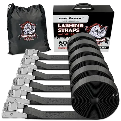 Cartman Lashing Straps Review: 6-Pack Cargo Tie-Downs