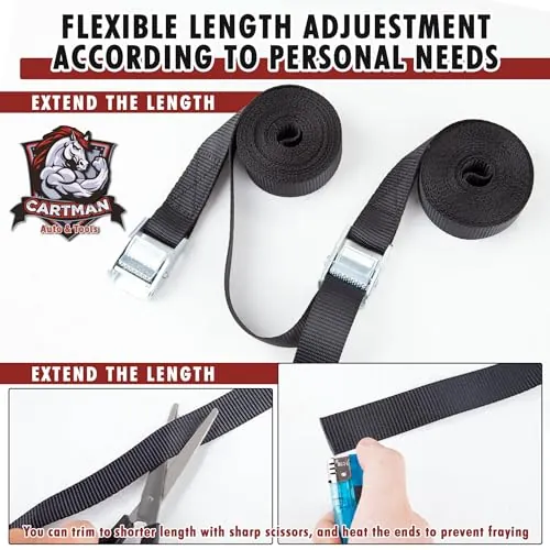 Cartman Lashing Straps Review: 6-Pack Cargo Tie-Downs image 4