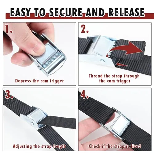 Cartman Lashing Straps Review: 6-Pack Cargo Tie-Downs image 5