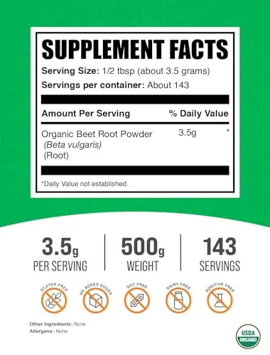 BulkSupplements Organic Beet Root Powder Review image 2