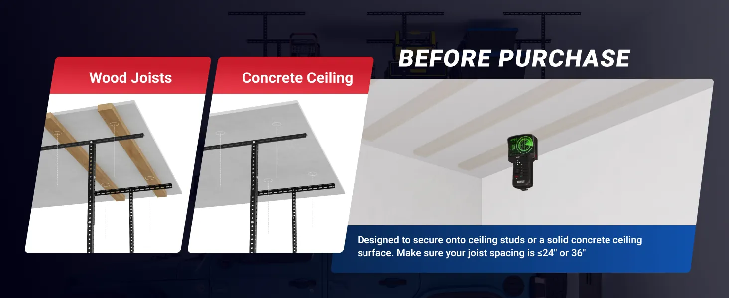 FLEXIMOUNTS 3x6 Overhead Garage Storage Rack Review image 9