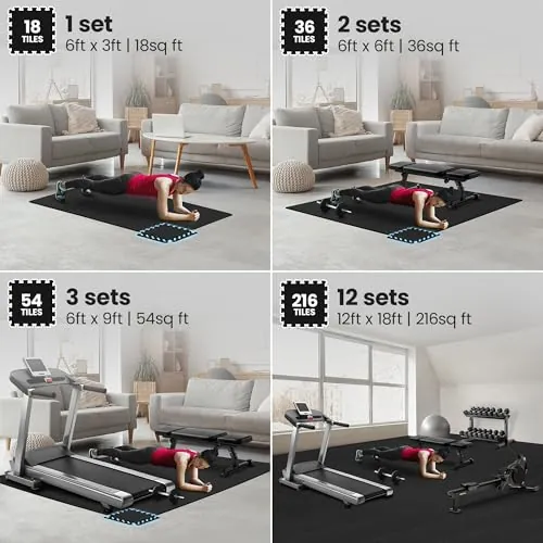 BeMaxx Gym Mats Review: EVA Interlocking Floor Tiles image 4