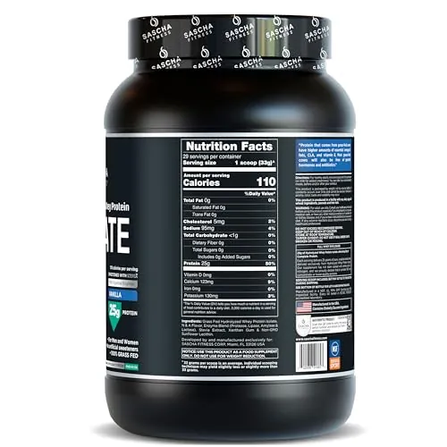 SASCHA FITNESS Hydrolyzed Whey Isolate Review image 2