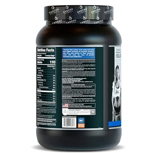 SASCHA FITNESS Hydrolyzed Whey Isolate Review image 4