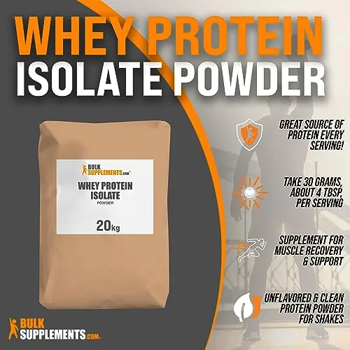 BulkSupplements Whey Protein Isolate Powder Review image 2